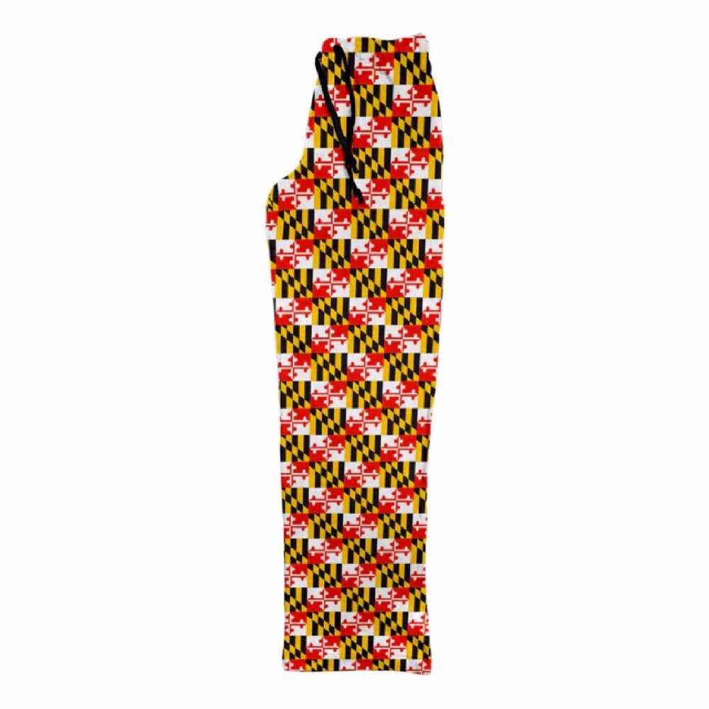 Maryland Flag Jersey Lounge Pants Pajamas NEW Fast Ship